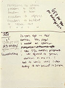 Untitled (study for 'Listen'), side two